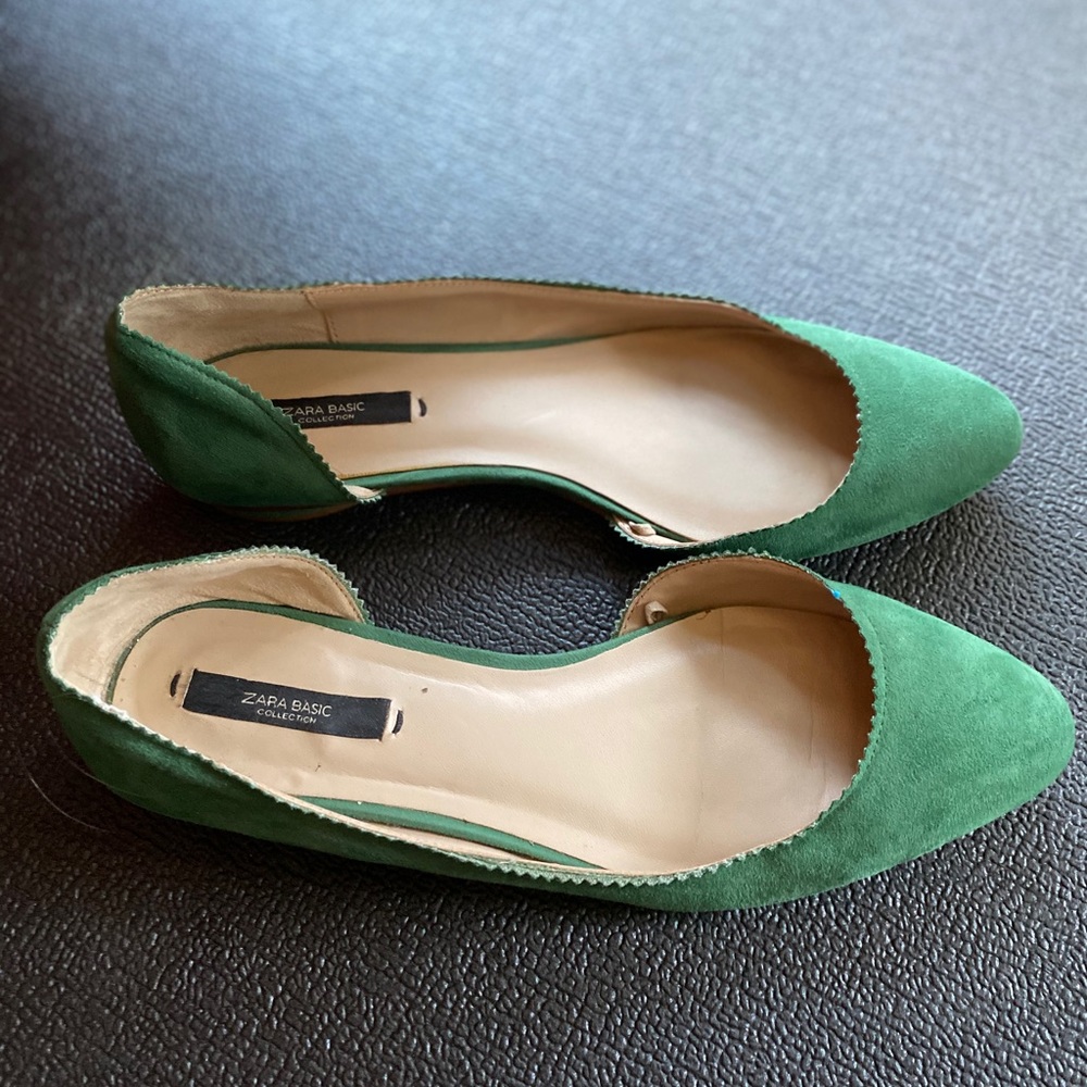 Zara Basic pointed flats